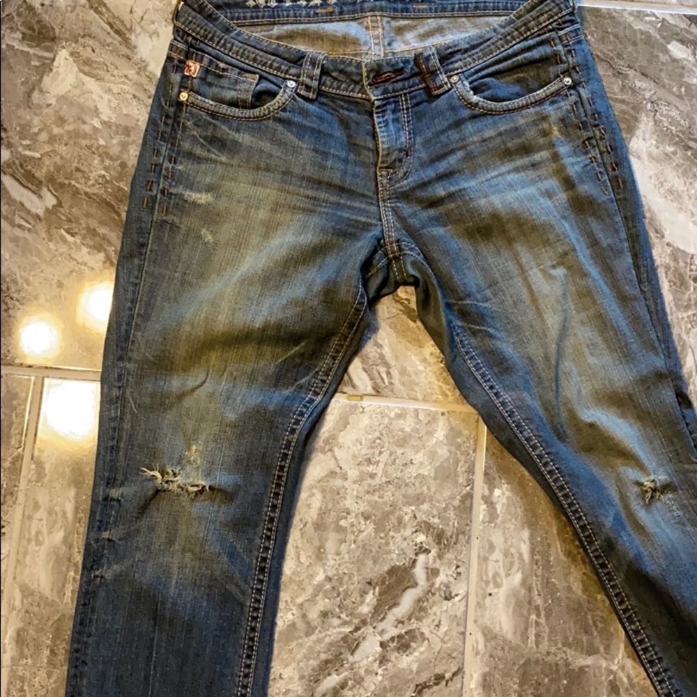 Mek Distressed Denim Jeans